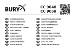 BURY CC 9058 Le manuel du propriétaire