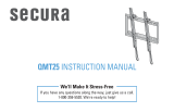 Secura QMT25 Guide d'installation