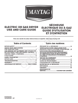 Maytag MEDC215EW Use And Care Book Manual