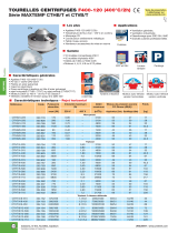 UNELVENTTOURELLE CENTRIFUGE MAXTEMP CTHB-T