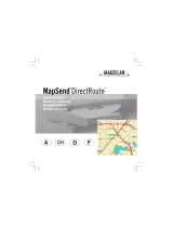 Magellan Mapsend Direct Route - GPS Map Guide de démarrage rapide