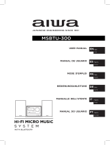 Aiwa MSBTU-300 Manuel utilisateur