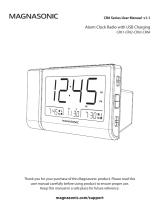 Magnasonic CR62W  Manuel utilisateur