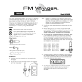 Designtech FM Voyager Le manuel du propriétaire