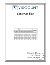 Viscount Cantorum Duo Manuel utilisateur