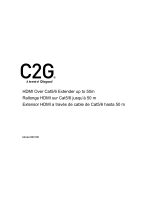 C2G 60180 Le manuel du propriétaire
