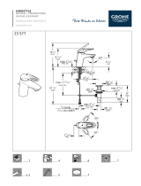 GROHE EUROSTYLE 23 577 Installation Instructions Manual
