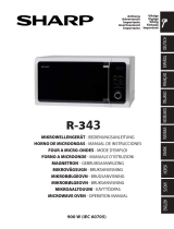 Sharp R-343S Mikrowelle Le manuel du propriétaire
