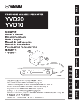 Yamaha YVD20 Le manuel du propriétaire