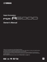Yamaha PSR-A5000 Le manuel du propriétaire