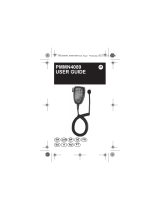 Motorola PMMN4089 Manuel utilisateur