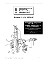 Texas Power Split 2100V Manuel utilisateur