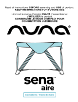 Nuna Nuna Sena Travel cot 0714002 Mode d'emploi