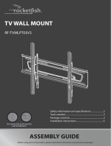 RocketFish TV Wall Mount RF-TVMLPT03V3 Manuel utilisateur