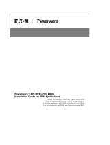 Eaton Powerware 5125 Guide d'installation