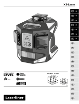 Laserliner X3-Laser Pro Le manuel du propriétaire