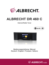 Albrecht DR 460 C Internet-Radio Tuner Le manuel du propriétaire