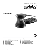 Metabo FSX 200 INTEC Mode d'emploi