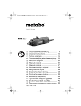 Metabo FME 737 Mode d'emploi