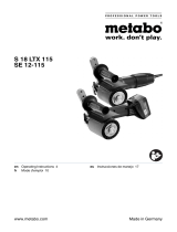Metabo S 18 LTX 115 Mode d'emploi