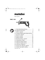Metabo RWE 1100 Mode d'emploi