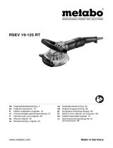 Metabo RSEV 19-125 RT Mode d'emploi