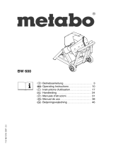 Metabo BW 600/4,20 DNB Mode d'emploi