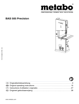 Metabo BAS 505 Precision DNB Mode d'emploi