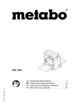 Metabo DH 330 Mode d'emploi