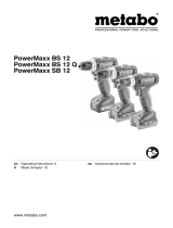 Metabo PowerMaxx BS 12 Mode d'emploi