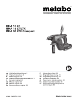 Metabo BHA 36 LTX Compact Mode d'emploi