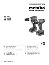 Metabo BS 14.4 Li Mode d'emploi