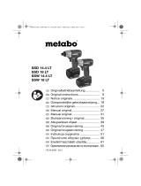 Metabo SSD 18 LT Mode d'emploi