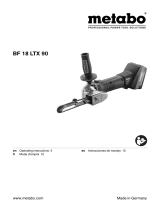 Metabo BF 18 LTX 90 Mode d'emploi