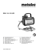 Metabo BSA 14.4-18 LED Mode d'emploi