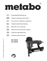 Metabo KG 90/25 Mode d'emploi