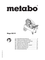 Metabo MEGA 500 W Mode d'emploi