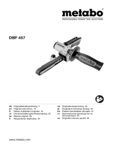 Metabo DBF 457 Mode d'emploi