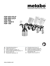 Metabo FSP 600 Mode d'emploi