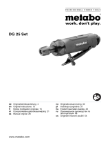 Metabo DG 25 Set Mode d'emploi