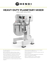 Hendi Heavy Duty Planetary Mixer Manuel utilisateur