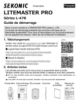 Sekonic L-478DR-U-PX LiteMaster Pro Guide de démarrage rapide