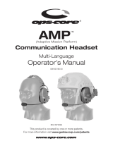 Ops-Core AMP Communication Headset Manuel utilisateur