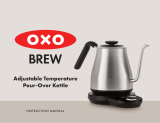 OXO Adjustable Temperature Pour-Over Kettle Mode d'emploi