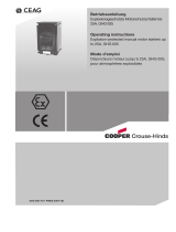 Cooper GHG 635 Operating Instructions Manual