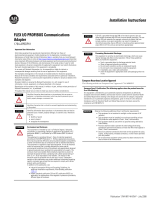 Allen-Bradley FLEX I/O 1794-APBDPV1 Guide d'installation