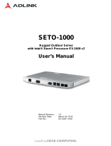 ADLINK Technology SETO-1000 Manuel utilisateur