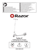 Razor Turbo A Electric Scooter Manuel utilisateur