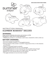 Summer Infant Slumber Buddies Deluxe Puppy Nightlight Manuel utilisateur
