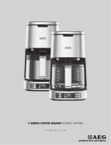 AEG KF7800 Digital Filter Coffee Machine Le manuel du propriétaire